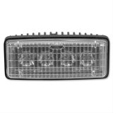 J. W. Speaker 6048 LED Auxiliary Lights 543591 Light, Driving, LED, Flush Mount, 2 x 5 in. Rectangular, Clear, Aluminum, 12-24 V, Each thumbnail 2