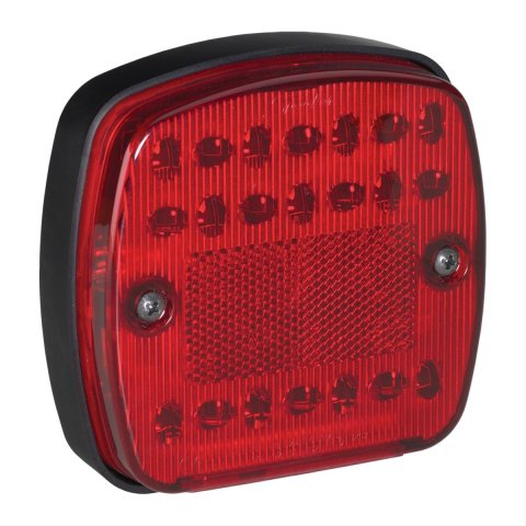 J.W. Speaker Taillight Assemblies 343141 236-12/24V ECE Stop&Tail w/Reflex & LPI thumbnail 2