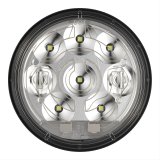 J. W. Speaker 234 DOT-Compliant SmartHeat LED Taillights 346471 Trailer Light, Backup Lamp, 4 in., Heated Clear Lens, LED, White, Each thumbnail 1