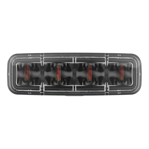 J. W. Speaker 793 LED Safety Lights 1603631 Auxiliary Light, Light, LED, Red Stripe Zone, 6 x 2 in. Rectangular, Aluminum, 12-110 V, Each thumbnail 1