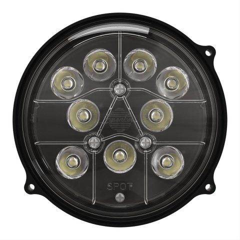 J. W. Speaker 8625 XD LED Work Lights 1501671 Auxiliary Light, Light, LED, Spot Beam, Panel Mount, 6 in. Round, Clear, Polycarbonate, 12-24 V, Each thumbnail 1
