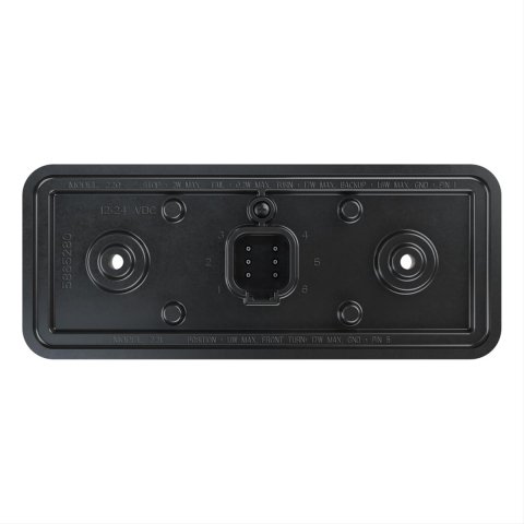 J.W. Speaker Marker Light Assemblies 0338101 220-12-24V LED STT Bckup w/Refl thumbnail 2