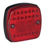 J.W. Speaker Taillight Assemblies 343151 236-12/24V ECE Stop&Tail w/Reflex thumbnail 1