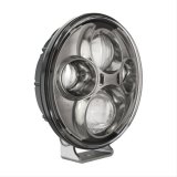 J. W. Speaker TS4000 LED Auxiliary Lights 551121 Light, ECE Light, LED, High Beam, 7 in. Round, Clear, Chrome Inner Bezel, Aluminum, 12-24 V, Each thumbnail 3