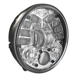 J.W. Speaker Headlight Assemblies 555121 8691A - 12V Pedestal Headlight, Chr. thumbnail 1