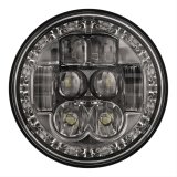 J. W. Speaker 8630 Evolution ECE-Compliant LED Headlights 549921 Headlight, LED, Round, Clear Lens, Black Housing, Left Hand Traffic Beam, Each thumbnail 1