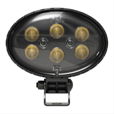 J. W. Speaker 735 LED Work Lights 1706571 Auxiliary Light, Light, LED, Spot Beam, 5 x 3 in. Oval, Clear, Aluminum, 12-24 V, Each thumbnail 3