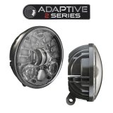 J.W. Speaker Headlight Assemblies 555111 8691A - 12V Pedestal Headlight, Black thumbnail 4