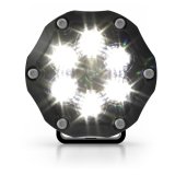 J. W. Speaker Trail 6 Sport Light Pods 0555353 Auxiliary Lights, Sport, LED, 12V, Aluminum, Black, 3,830 Lumens, Pair thumbnail 6