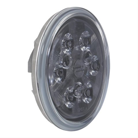 J. W. Speaker 6040 LED Work Lights 3157301 Auxiliary Light, Light, LED, Trapezoid Beam, 4.5 in. Round, Clear, Aluminum, 12 V, Each thumbnail 2