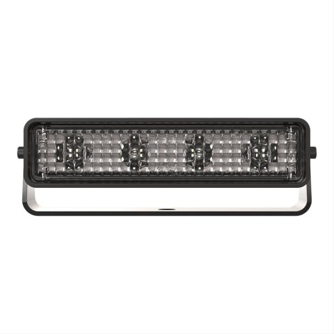 J. W. Speaker 783 XD LED Work Lights 1603451 Auxiliary Light, Light, LED, V-flood Beam, Universal Mount, 6 x 2 in. Rectangular, Clear, Polycarbonate, 12-48 V, Each thumbnail 1