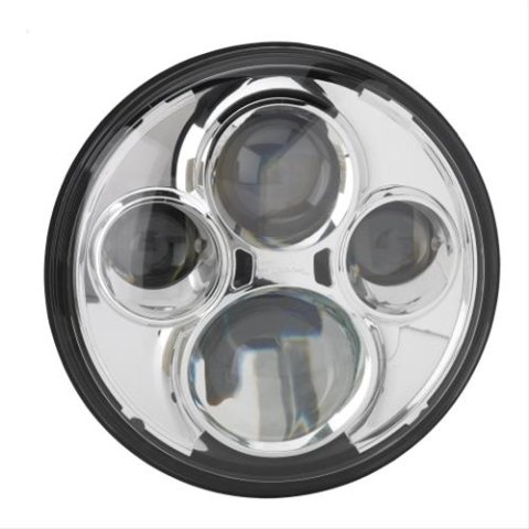 J. W. Speaker 8710 LED Auxiliary Driving Lights 550011 8710-12/24V ADR High Beam Chrome thumbnail 2
