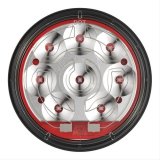 J. W. Speaker 234 DOT-Compliant LED Taillights 346421 Trailer Light, Stop/Tail/Turn Lamp, 4 in., Clear Lens, LED, Red, Each thumbnail 4