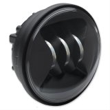 J. W. Speaker 6045 LED Fog Lights 545731 Auxiliary Light, Light, LED, 4.5 in. Round, Clear, Black Inner Bezel, Aluminum, 12 V, Each thumbnail 1