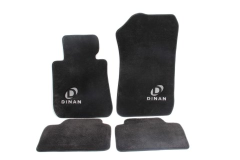 Dinan Signature Floor Mats D701-DNBW3013-4C-BLK Mats, Mat, Front/Second seat, DINAN logo, Black, BMW, F22, F87, Set of 4 thumbnail 1