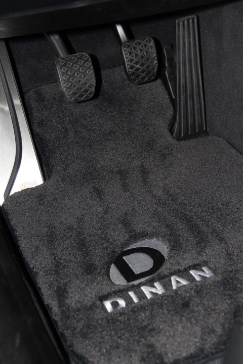 Dinan Signature Floor Mats D701-DNBW3013-4C-BLK Mats, Mat, Front/Second seat, DINAN logo, Black, BMW, F22, F87, Set of 4 thumbnail 2