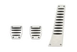 Dinan Pedal Covers D700-0000 Pads, Gas/Brake/Clutch, Aluminum/Rubber, BMW, Set of 3 thumbnail 2