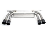 Dinan Free Flow Stainless Exhaust Systems D660-0035-BLK Exhaust, Flow, Rear Axle Back, Steel, Four Rear Outlets, BMW, 3.0, 4.4, 4.8L, Kit thumbnail 3