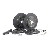 Dinan Big Brake Front Kits D290-1008-G Disc Kit, Brake, Front, Slotted Rotors, 6-Piston Gray Powdercoat Calipers, BMW, Kit thumbnail 1