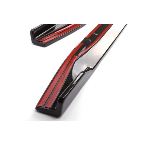 Dinan Side Skirts D980-0047 Rocker Molding, Left/Right, Carbon Fiber, Gloss, BMW, Pair thumbnail 4