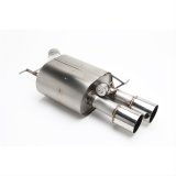 Dinan Free Flow Stainless Exhaust Systems D660-0049 Exhaust, Flow, Rear Axle Black, Steel, Two Rear Outlets, BMW, 4.4L, Kit thumbnail 4