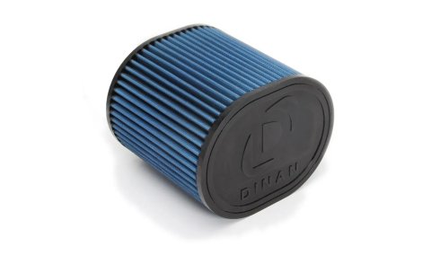 Dinan Replacement Air Filters D401-0440 Filters, Replacement, Oiled, Oval Flanged, Cotton Gauze, Blue, 9.00 in. Length, BMW, Each thumbnail 2