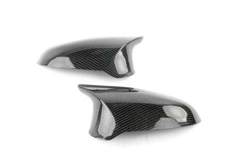 Dinan Mirror Caps D980-0025 Covers, Carbon Fiber, Snap-On, BMW, Pair thumbnail 4