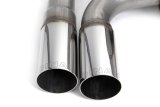 Dinan Free Flow Stainless Exhaust Systems D660-0069 Systems, Stainless, Rear Axle-back, Single In/Dual Out, Steel, Natural, Rear Exit, Polished Tips, BMW, 2.0L, Kit thumbnail 1