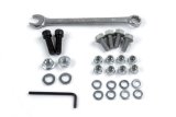Dinan Shock Tower Braces D180-0391 and Strut Braces, Brace, Rear, Brushed Aluminum, Carbon Fiber Inserts, BMW, Each thumbnail 5