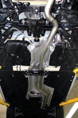 Dinan High-Flow Mid-Pipes D660-0057 Exhaust Pipe, Intermediate Pipe, 3.250 in. Outside Diameter, 304 Stainless Steel, Natural, BMW, Kit thumbnail 2