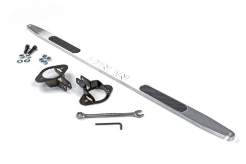 Dinan Shock Tower Braces D180-0372 and Strut Braces, Brace, Rear, Brushed Aluminum, Carbon Fiber Inserts, BMW, Each thumbnail 7