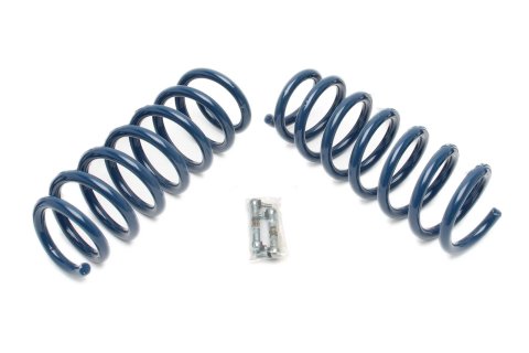 Dinan Performance Spring Sets for 2010-2014 X5, X6 - D100-0915 Coil Springs, Sets, Front Springs Only, 0.75 in. Lowered Ride Height Front and Rear, Adjustable Rear Shock Mounts, Blue, BMW, Pair thumbnail 2