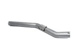 Dinan Resonator Delete Pipes for 2016-2018 M2 - D660-0059 Exhaust Pipe, Intermediate Pipe, 3.250 in. Outside Diameter, 304 Stainless Steel, Natural, BMW, Each thumbnail 1