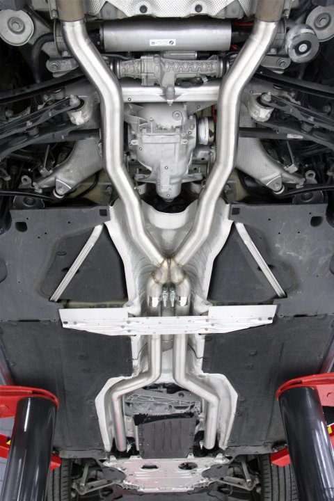Dinan High-Flow X-Pipes D660-0080 Crossover Pipes, X-Pipe, Stainless Steel, Natural, 3 in. Diameter, BMW, Kit thumbnail 1
