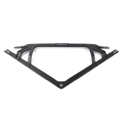Dinan Carbon Fiber Strut Tower Braces D180-0015-B Brace, Front Upper, Fiber, Matte Black, BMW, Each thumbnail 1