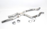 Dinan High-Flow X-Pipes for 2015-2018 M3, 2015-2020 M4 - D660-0060 Exhaust Crossover Pipes, X-Pipes, 304 Stainless Steel, Natural, 2.750 in. Diameter, BMW, 3.0L, Kit thumbnail 2