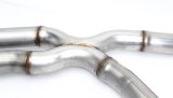 Dinan High-Flow X-Pipes for 2015-2018 M3, 2015-2020 M4 - D660-0060 Exhaust Crossover Pipes, X-Pipes, 304 Stainless Steel, Natural, 2.750 in. Diameter, BMW, 3.0L, Kit thumbnail 4