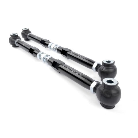 Dinan Racing Toe Links D280-0025 Links, Tubular, Rear, Billet Aluminum, Black Powdercoated, BMW, Toyota, Pair thumbnail 2