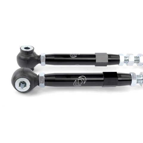 Dinan Racing Toe Links D280-0025 Links, Tubular, Rear, Billet Aluminum, Black Powdercoated, BMW, Toyota, Pair thumbnail 3