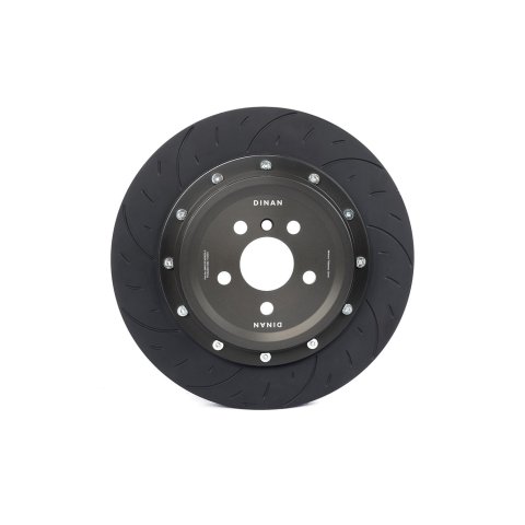 Dinan Big Brake Front Kits D290-1005-R Disc Kit, Brake, Front, Slotted Rotors, 6-Piston Red Powdercoat Calipers, BMW, Kit thumbnail 2