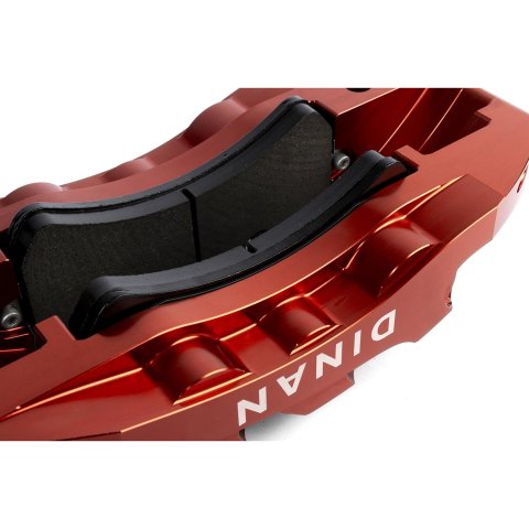Dinan Big Brake Front Kits D290-1005-R Disc Kit, Brake, Front, Slotted Rotors, 6-Piston Red Powdercoat Calipers, BMW, Kit thumbnail 8