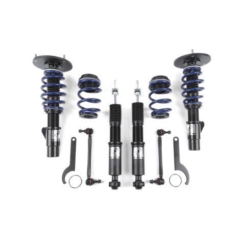 Dinan Coilover Suspension Systems D190-0001 Kit, Front and Rear, Monotube, Adjustable, Blue Spring, Mini, Kit thumbnail 1