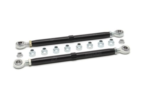 Dinan Racing Toe Links for 2011 1 SERIES M, 2008-2013 M3 - R280-0006 Rods, Aluminum, Black Anodized, PTFE Coated, BMW, Pair thumbnail 2