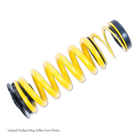 ST Suspensions Adjustable Lowering Springs 27330065 Springs, Height, Front and Rear, Yellow Powdercoated, Use with Factory Dampers, Ford, Kit thumbnail 5