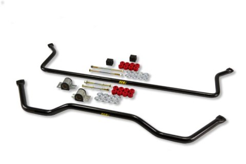 ST Suspensions Sway Bar Sets 52105 Bars, Front and Rear, Solid, Steel, Black Powdercoated, Nissan, Kit thumbnail 1
