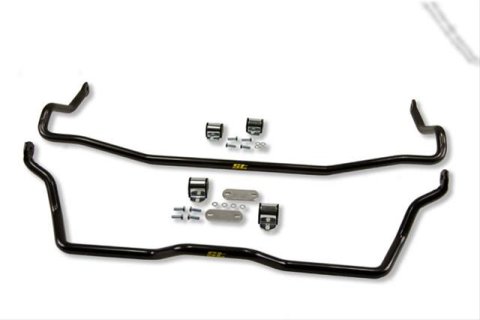 ST Suspensions Sway Bar Sets 52190 Bars, Front and Rear, Solid, Steel, Black Powdercoated, for use on Honda®, Kit thumbnail 1
