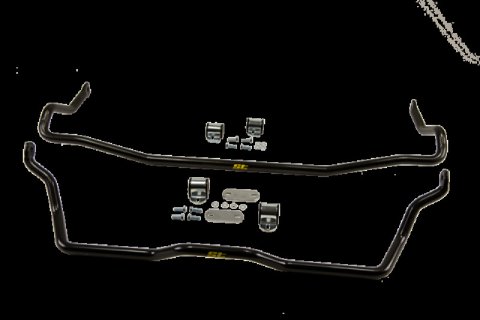 ST Suspensions Sway Bar Sets 52190 Bars, Front and Rear, Solid, Steel, Black Powdercoated, for use on Honda®, Kit thumbnail 2