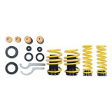 ST Suspensions Adjustable Lowering Springs 27325086 Springs, Height, Front and Rear, Yellow Powdercoated, Use with Factory Dampers, Mercedes-Benz, Kit thumbnail 4