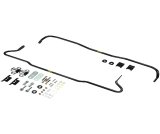 ST Suspensions Sway Bar Sets 52228 Bars, Front and Rear, Solid, Steel, Black Powdercoated, Scion, Subaru, Kit thumbnail 3