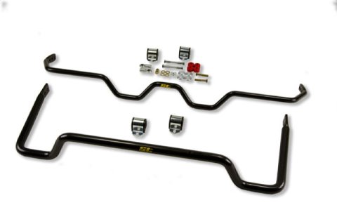 ST Suspensions Sway Bar Sets 52120 Bars, Front and Rear, Solid, Steel, Black Powdercoated, Nissan, Kit thumbnail 3